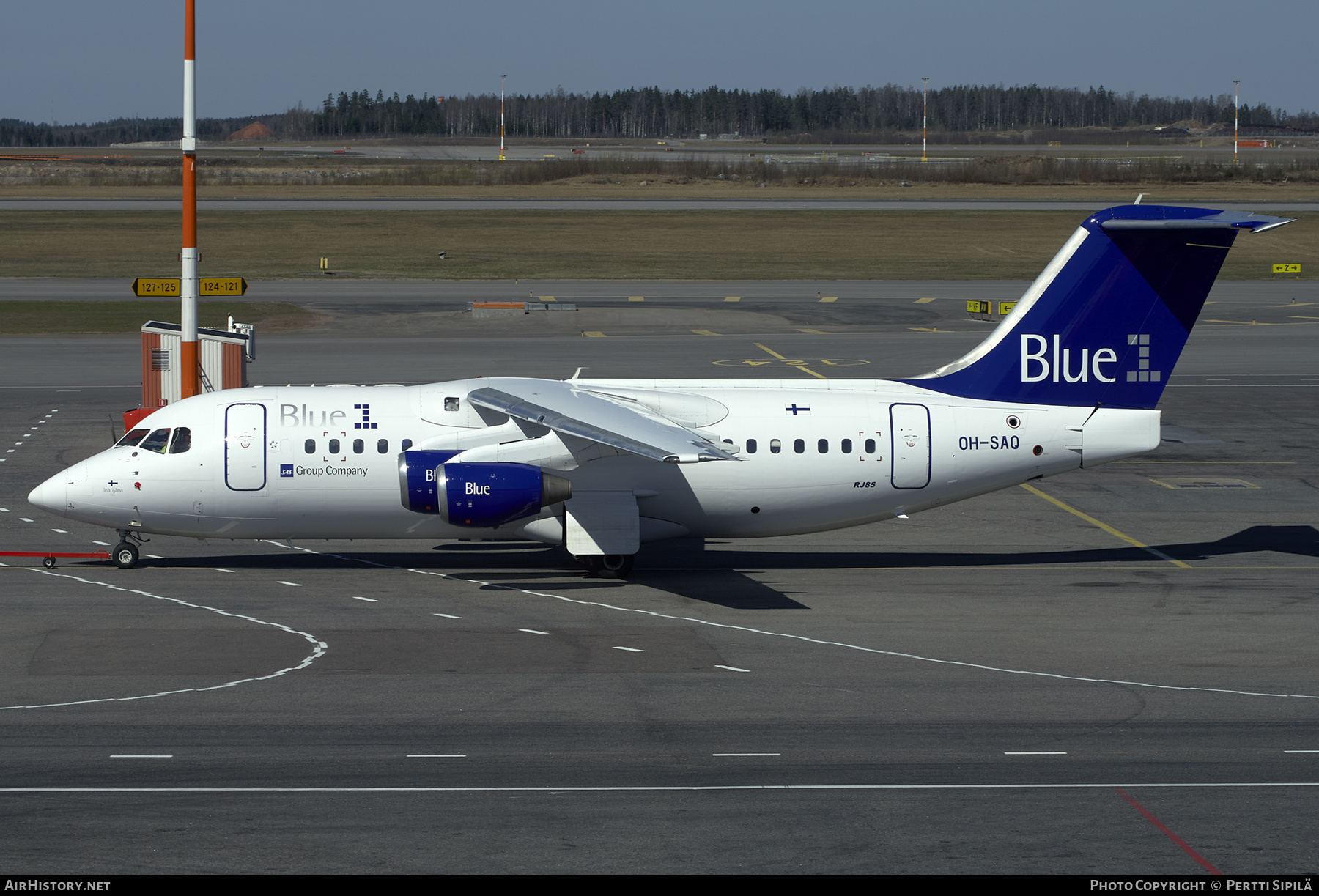 Aircraft Photo of OH-SAQ | British Aerospace Avro 146-RJ85 | Blue1 | AirHistory.net #199147