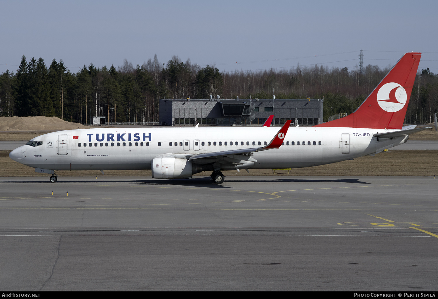 Aircraft Photo of TC-JFD | Boeing 737-8F2 | Turkish Airlines | AirHistory.net #199174