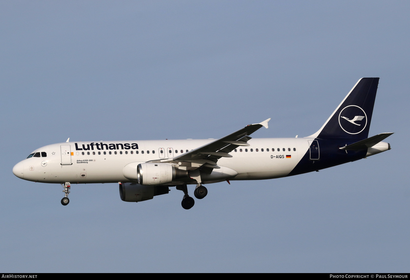 Aircraft Photo of D-AIQS | Airbus A320-211 | Lufthansa | AirHistory.net #199188