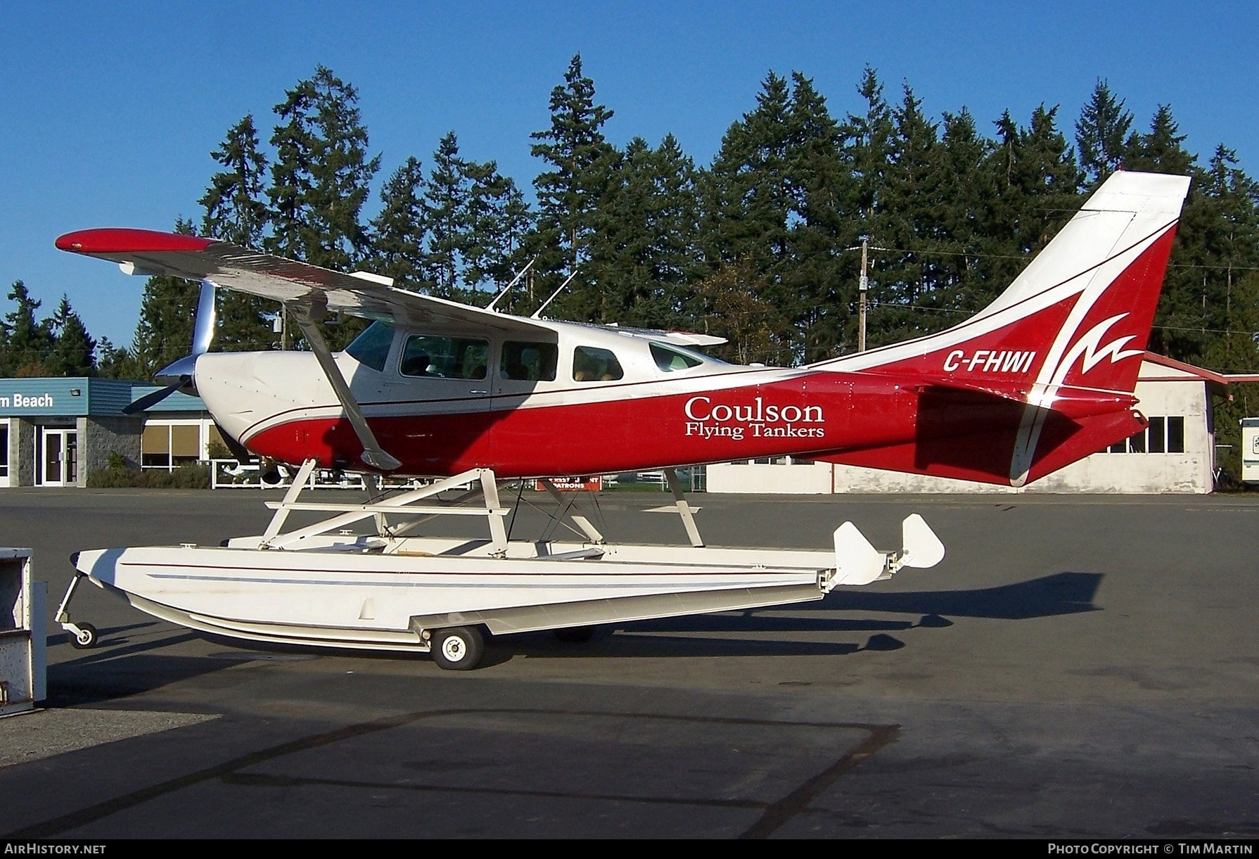Aircraft Photo of C-FHWI | Cessna U206G/Soloy Turbine 206 | Coulson Flying Tankers | AirHistory.net #199189