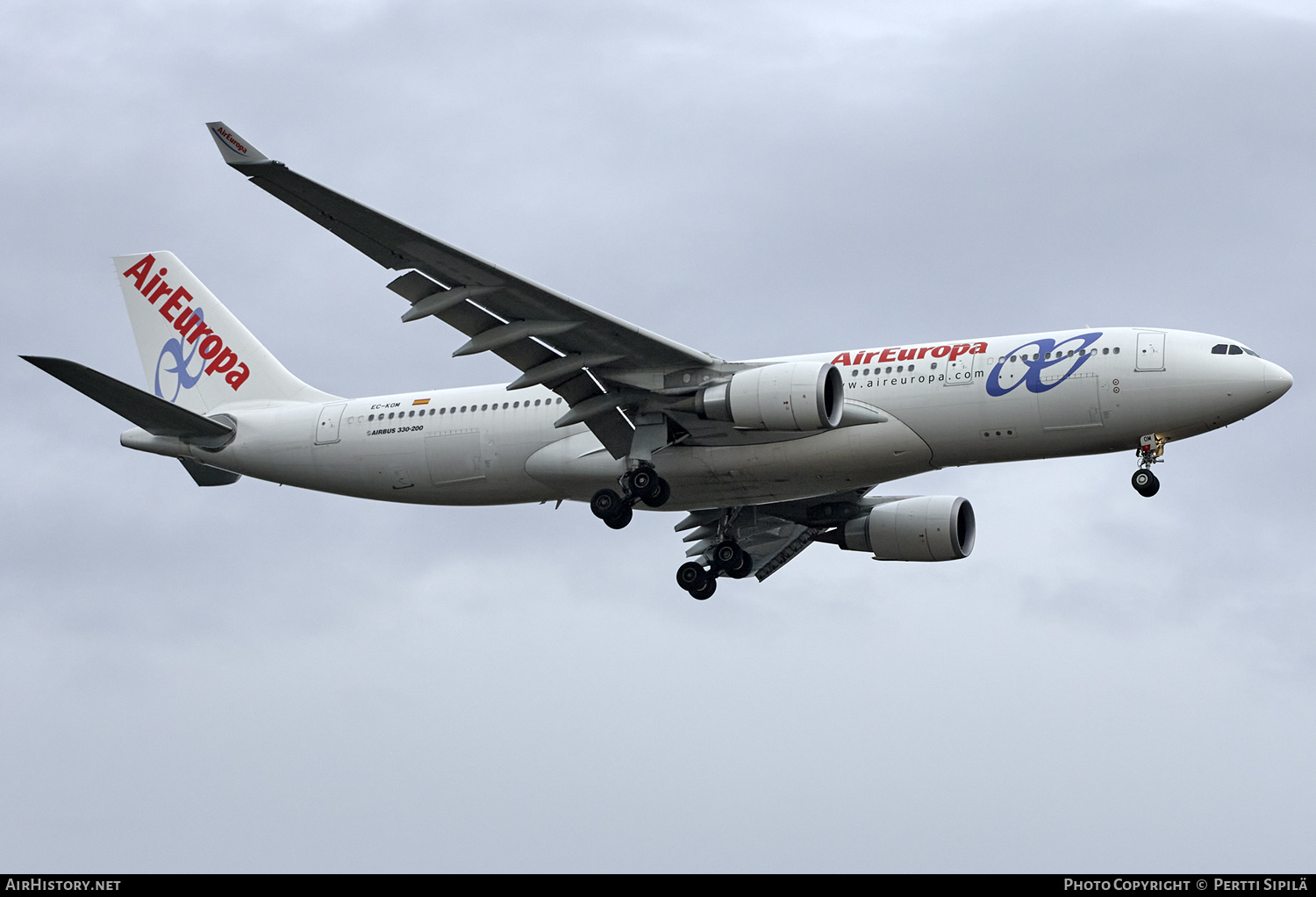 Aircraft Photo of EC-KOM | Airbus A330-202 | Air Europa | AirHistory.net #199193