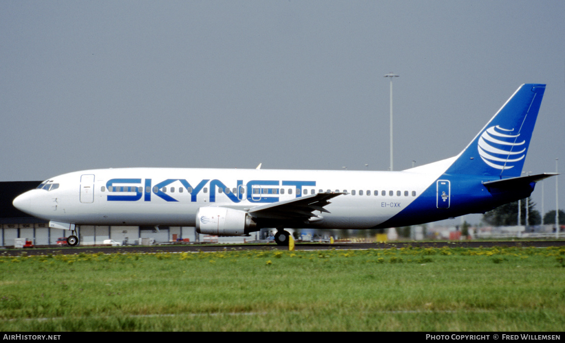 Aircraft Photo of EI-CXK | Boeing 737-4S3 | SkyNet Airlines | AirHistory.net #199216