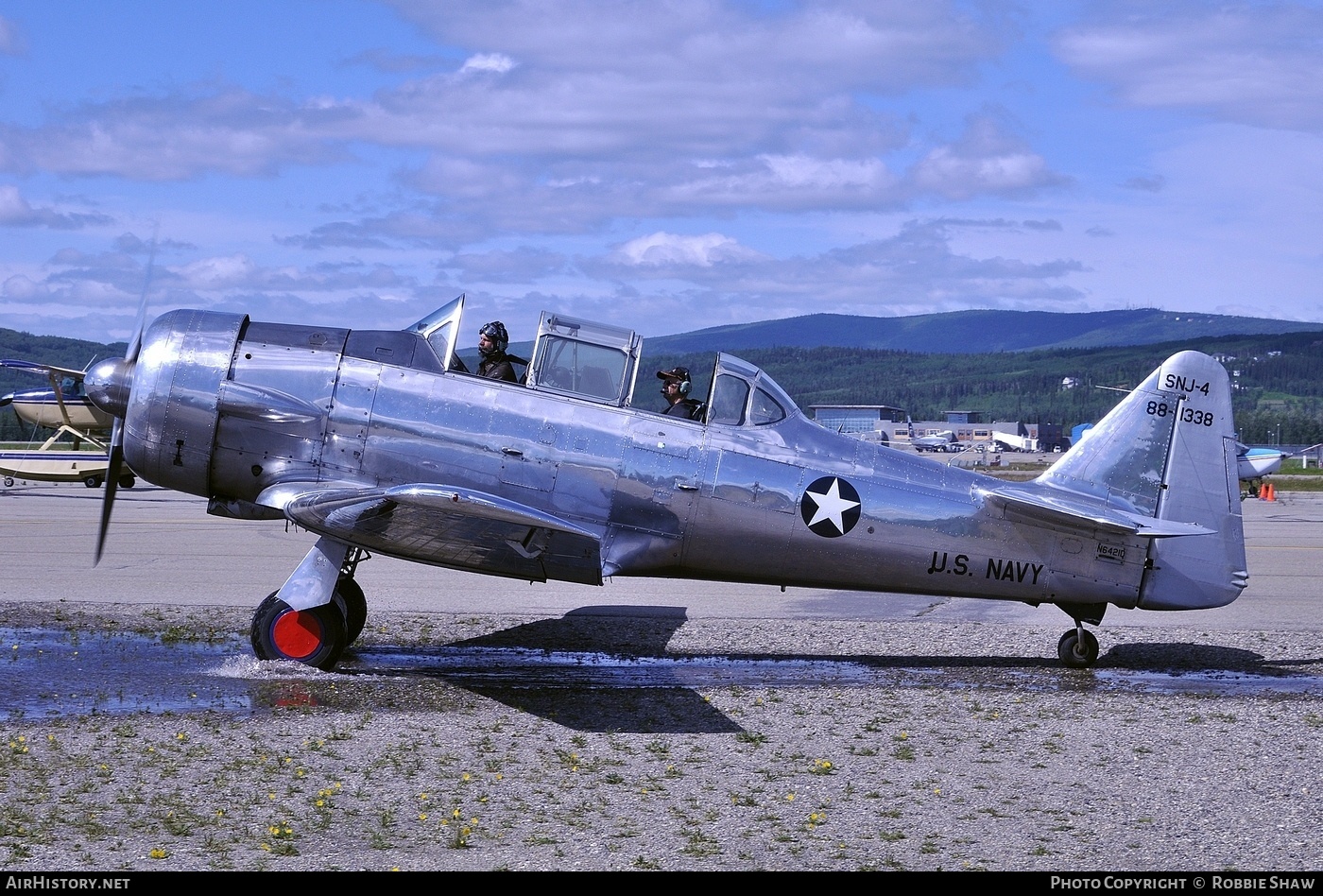 Aircraft Photo of N6421D / 88-1338 | North American SNJ-4 Texan | Adventure Flight | USA - Navy | AirHistory.net #199227