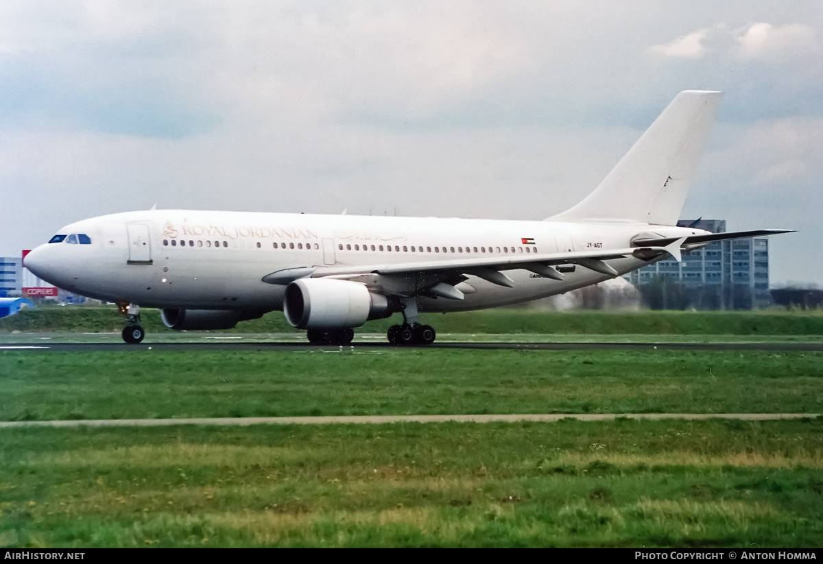 Aircraft Photo of JY-AGT | Airbus A310-308 | Royal Jordanian Airlines | AirHistory.net #199235