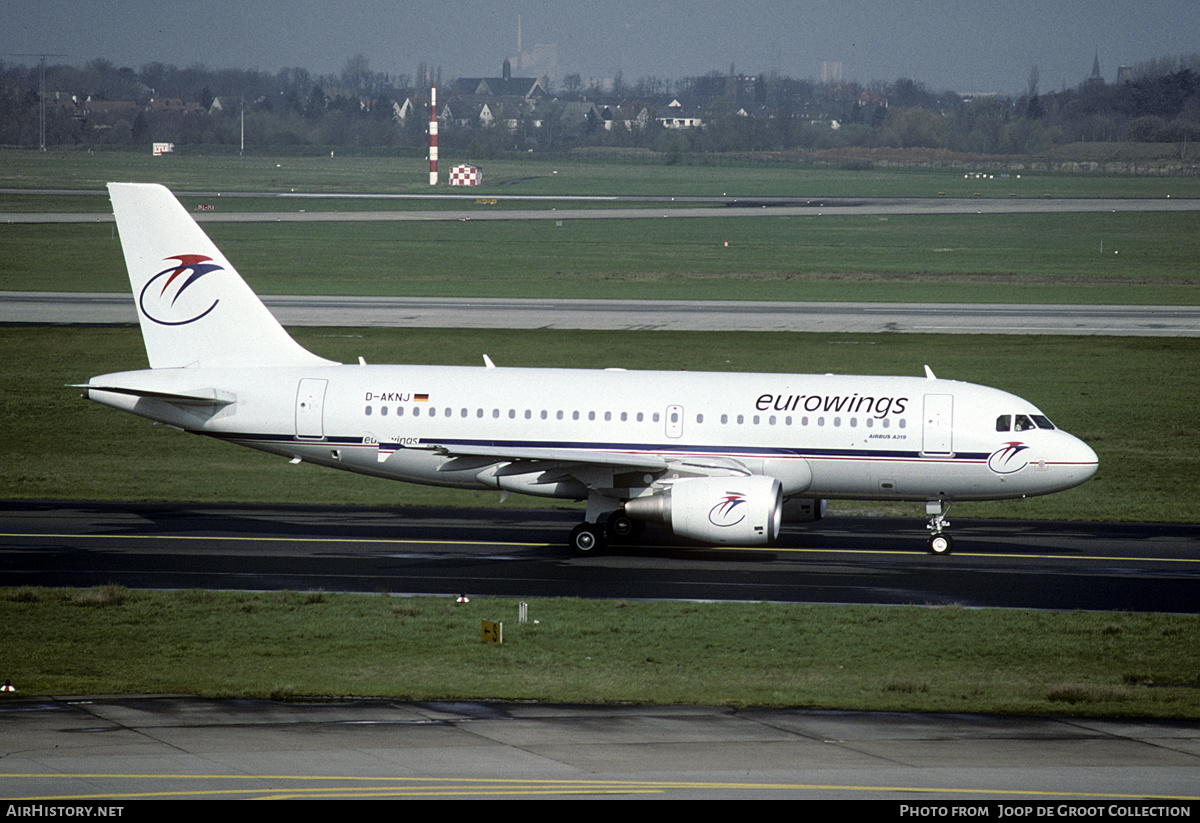 Aircraft Photo of D-AKNJ | Airbus A319-112 | Eurowings | AirHistory.net #199254
