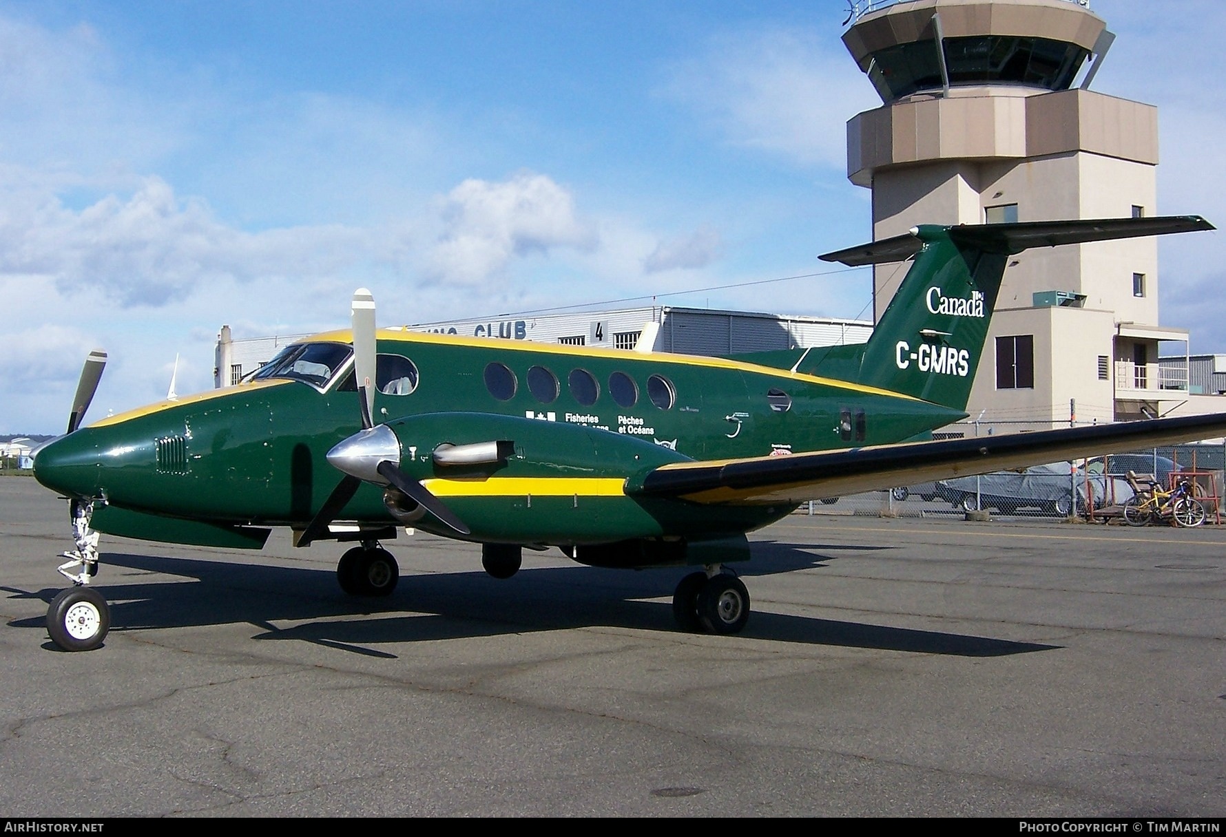 Aircraft Photo of C-GMRS | Beech 200 Super King Air | Fisheries and Oceans Canada | AirHistory.net #199257