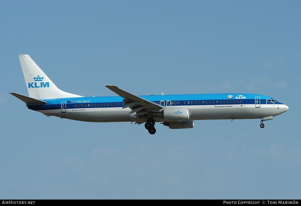 Aircraft Photo of PH-BXO | Boeing 737-9K2 | KLM - Royal Dutch Airlines | AirHistory.net #199296