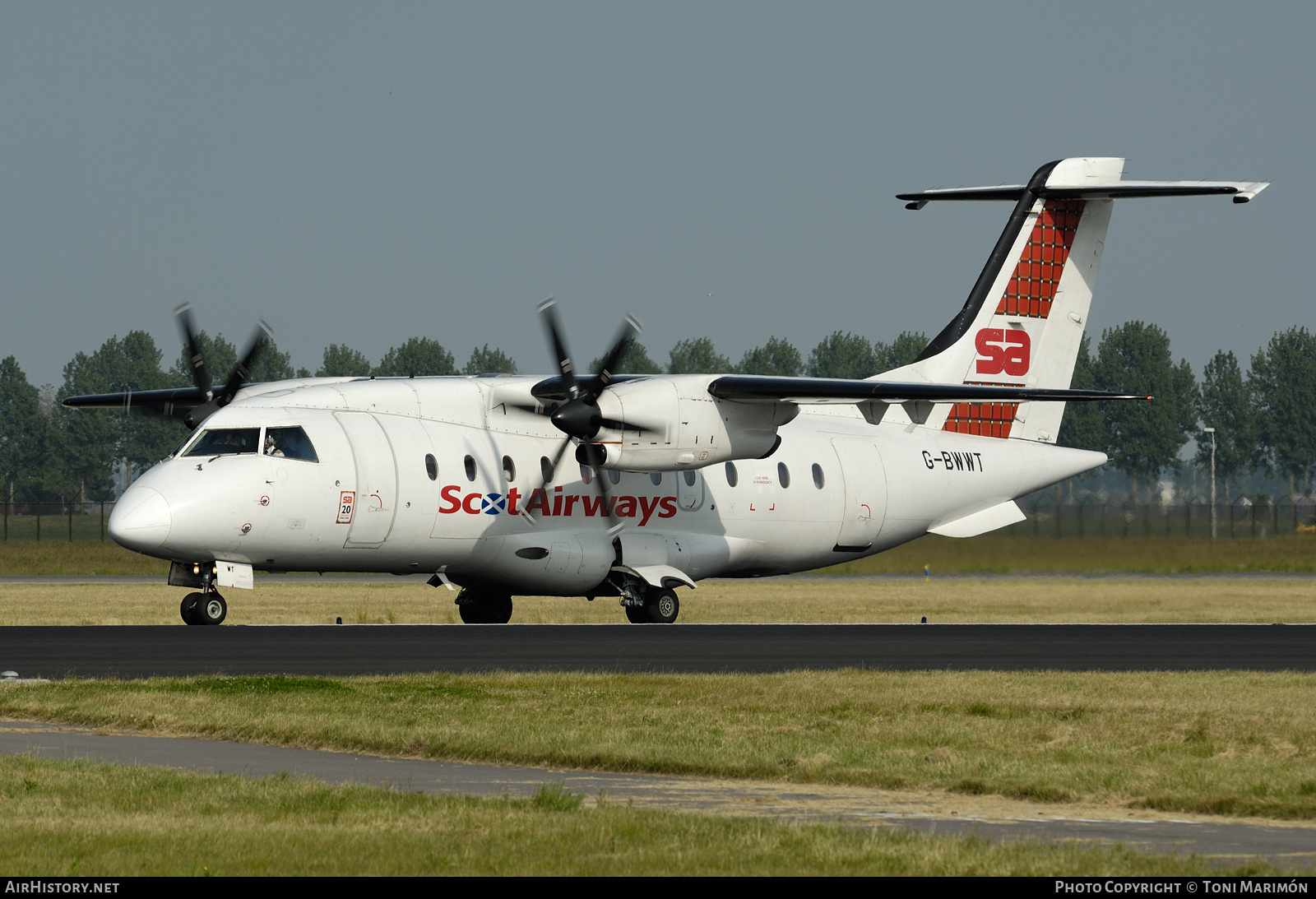 Aircraft Photo of G-BWWT | Dornier 328-110 | Scot Airways | AirHistory.net #199300