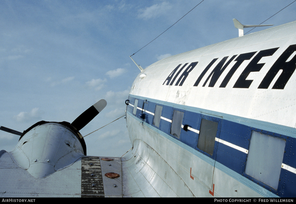 Aircraft Photo of F-BFGX | Douglas DC-3(C) | Air Inter | AirHistory.net #199306