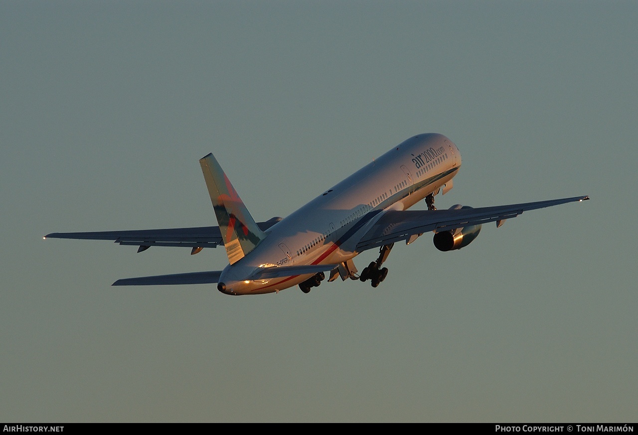 Aircraft Photo of G-CPEP | Boeing 757-2Y0 | Air 2000 | AirHistory.net #199310