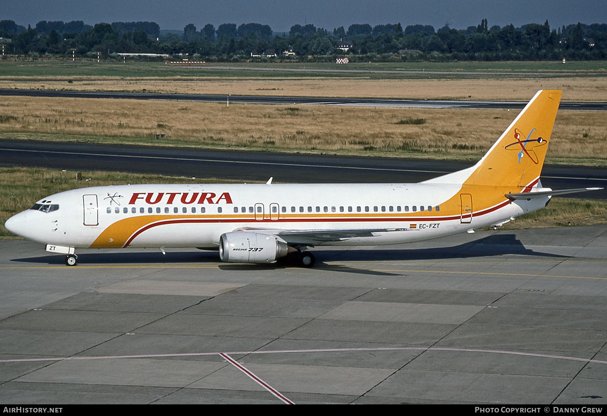 Aircraft Photo of EC-FZT | Boeing 737-4Y0 | Futura International Airways | AirHistory.net #199328
