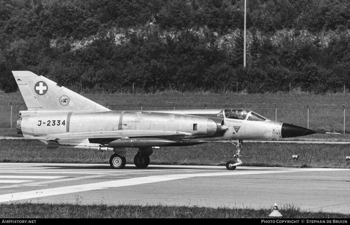 Aircraft Photo of J-2334 | Dassault Mirage IIIS | Switzerland - Air Force | AirHistory.net #199341