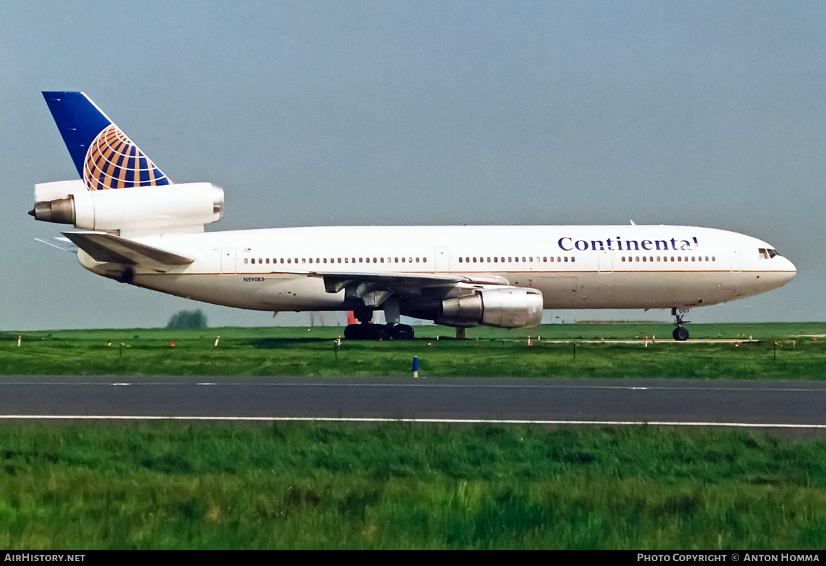 Aircraft Photo of N59083 | McDonnell Douglas DC-10-30 | Continental Airlines | AirHistory.net #199343