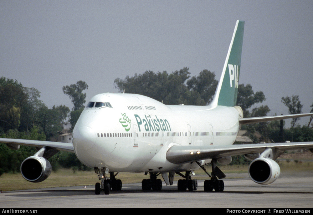 Aircraft Photo of AP-BFY | Boeing 747-367 | Pakistan International Airlines - PIA | AirHistory.net #199357
