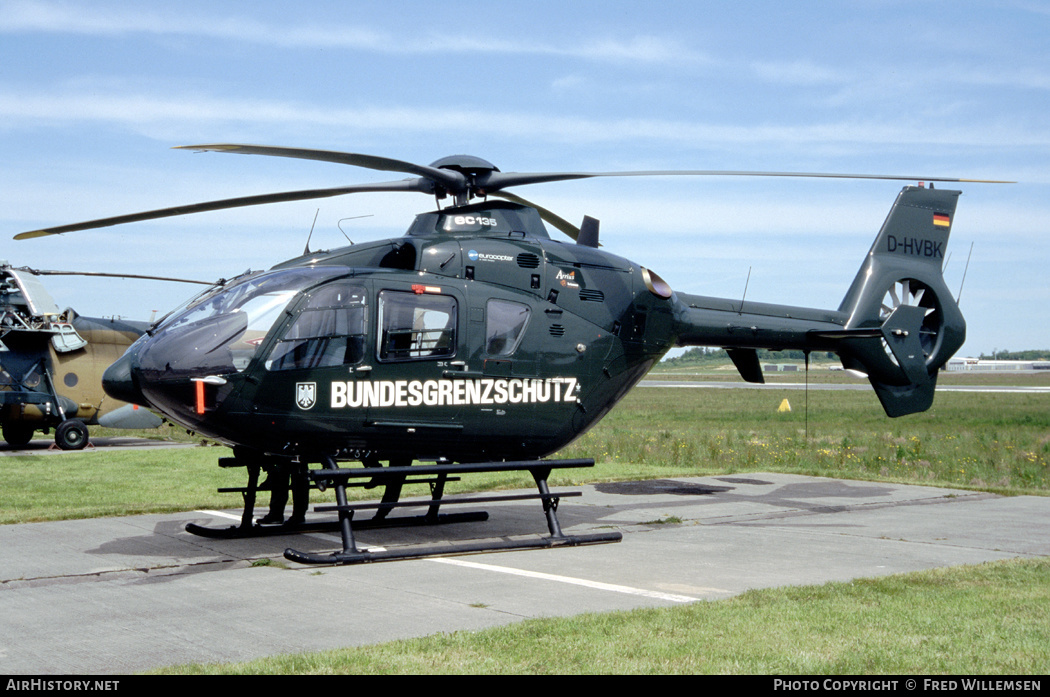 Aircraft Photo of D-HVBK | Eurocopter EC-135T-1 | Bundesgrenzschutz | AirHistory.net #199361