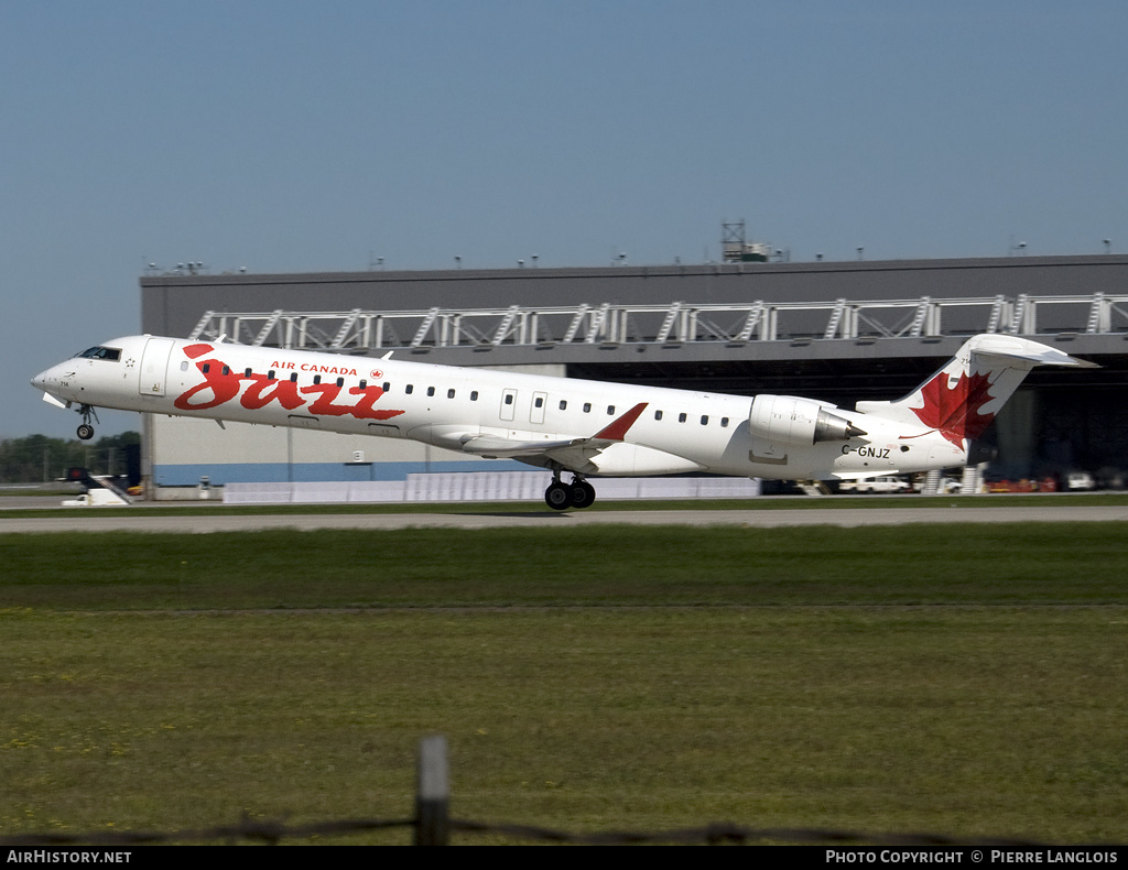 Aircraft Photo of C-GNJZ | Bombardier CRJ-705ER (CL-600-2D15) | Air Canada Jazz | AirHistory.net #199368