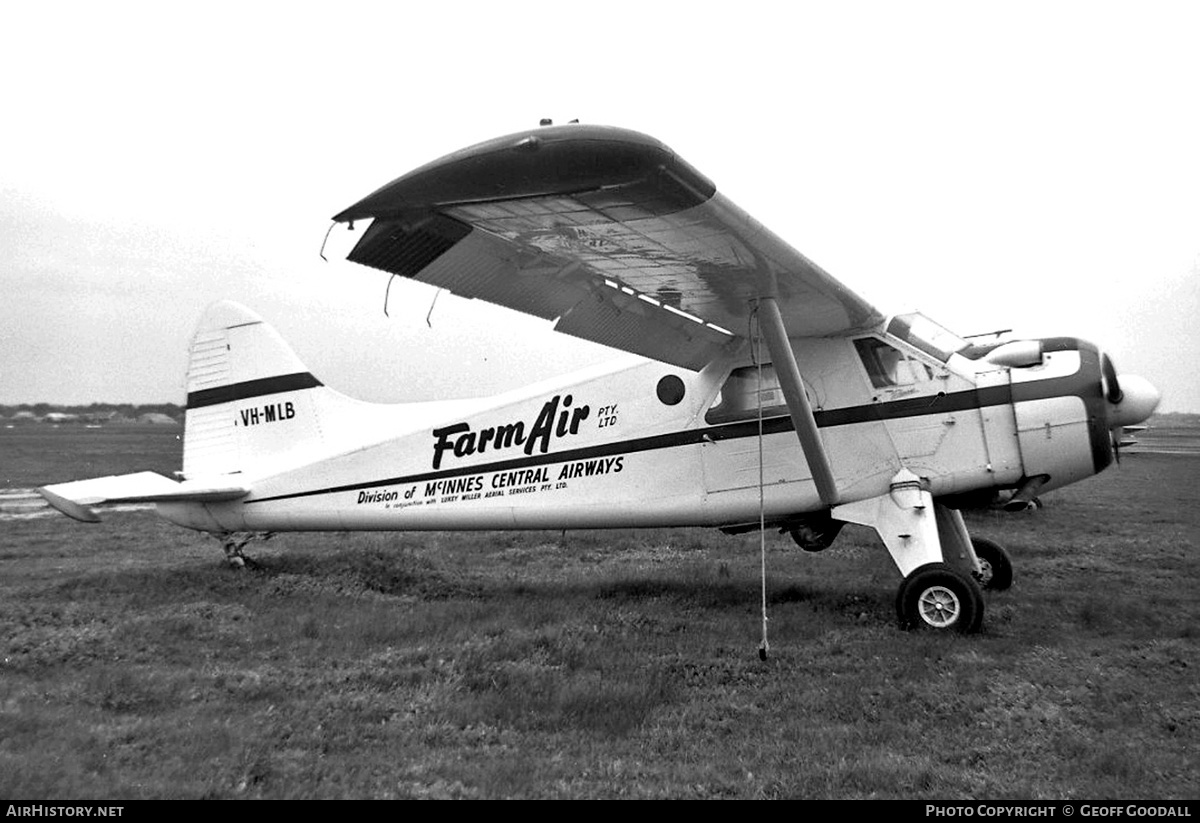 Aircraft Photo of VH-MLB | De Havilland Canada DHC-2 Beaver Mk.1 | Farm Air | AirHistory.net #199371