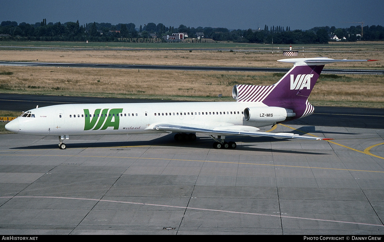 Aircraft Photo of LZ-MIS | Tupolev Tu-154M | VIA - Air VIA Bulgarian Airways | AirHistory.net #199374