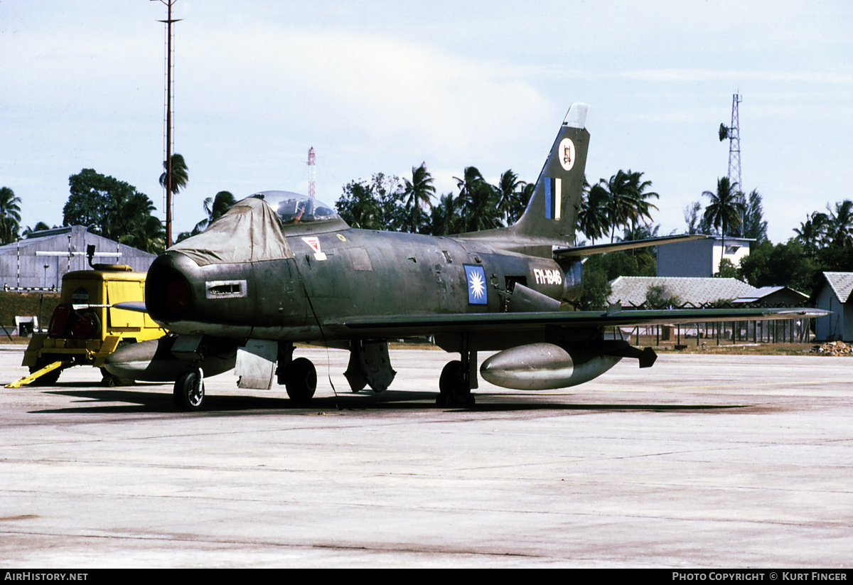 Aircraft Photo of FM-1946 | Commonwealth CA-27 Sabre Mk32 | Malaysia - Air Force | AirHistory.net #199377