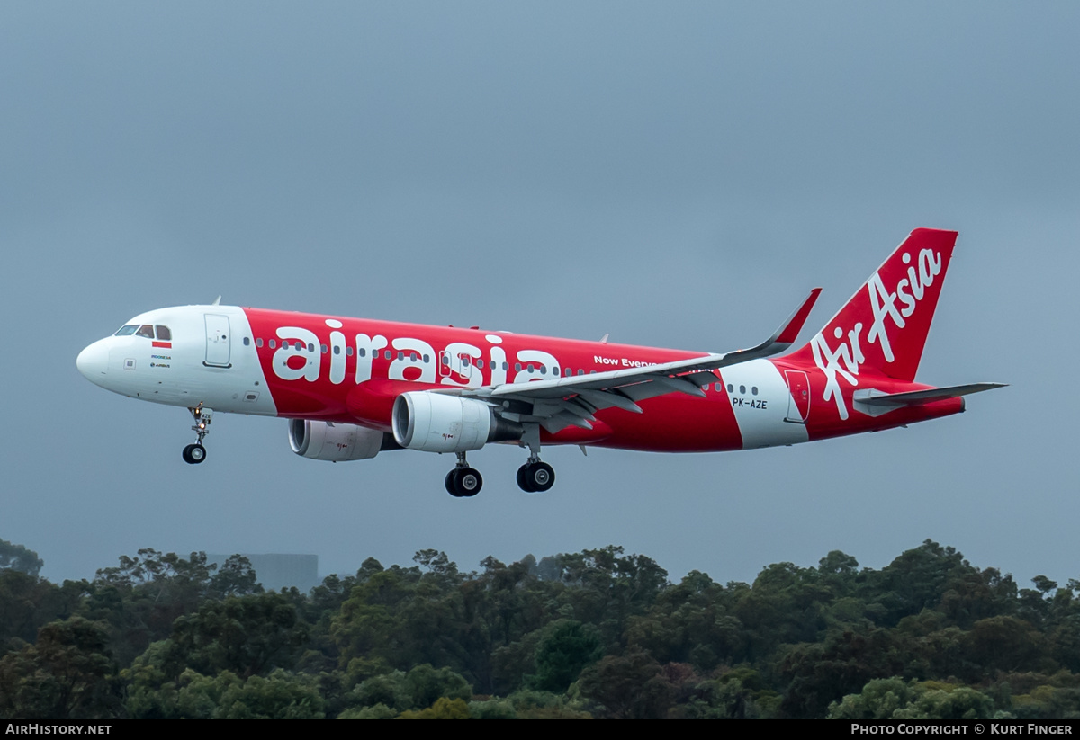 Aircraft Photo of PK-AZE | Airbus A320-216 | AirAsia | AirHistory.net #199378