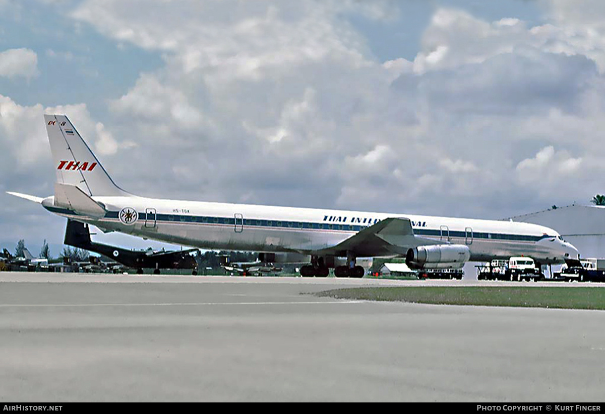 Aircraft Photo of HS-TGX | McDonnell Douglas DC-8-63 | Thai Airways International | AirHistory.net #199379