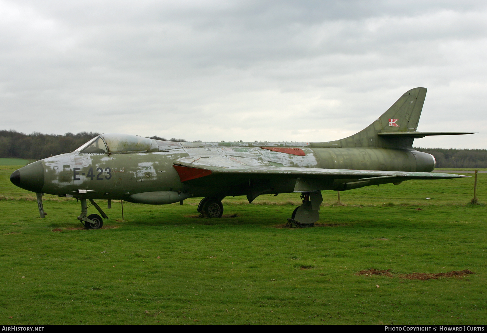 Aircraft Photo of E-423 | Hawker Hunter F51 | Denmark - Air Force | AirHistory.net #199389