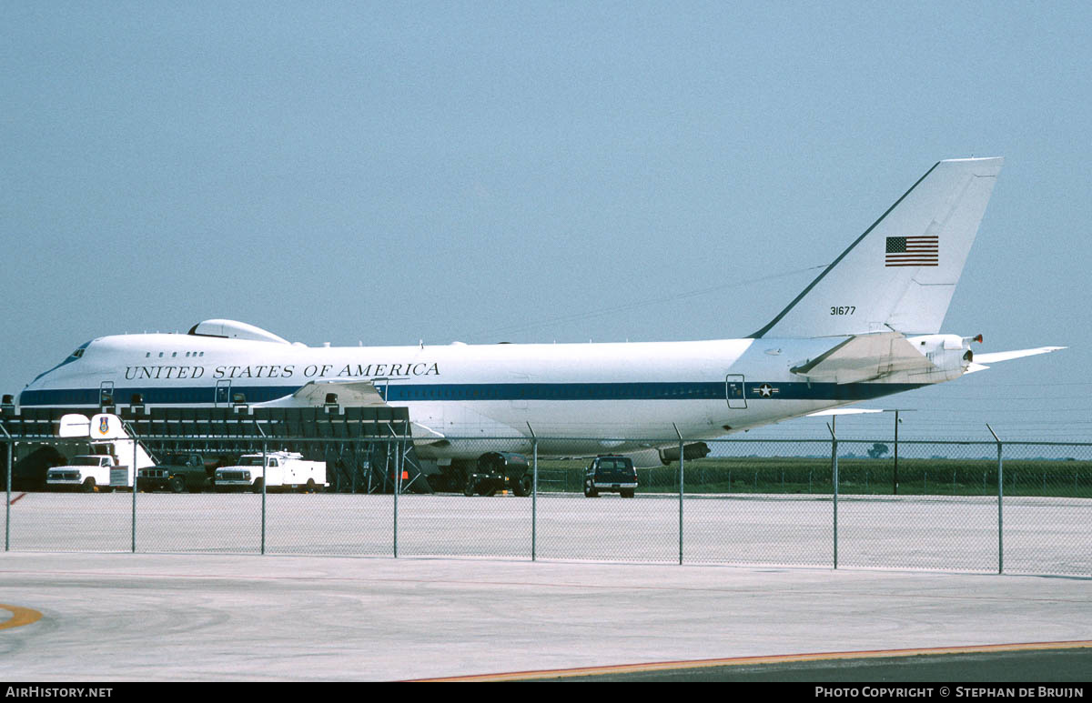 Aircraft Photo of 73-1677 / 31677 | Boeing E-4B (747-200B) | USA - Air Force | AirHistory.net #199391