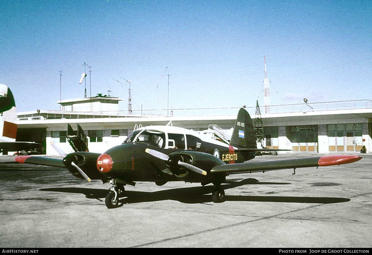 Aircraft Photo of AE-105 | Piper PA-23-150 Apache | Argentina - Army | AirHistory.net #199396