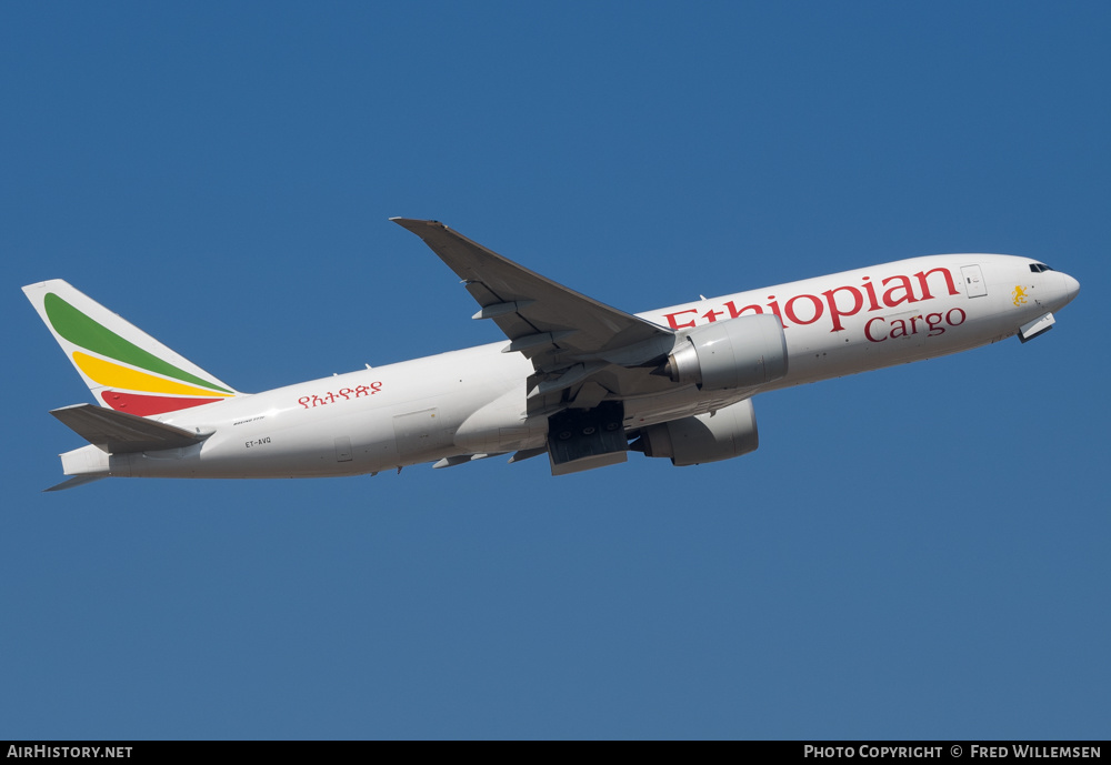 Aircraft Photo of ET-AVQ | Boeing 777-F | Ethiopian Airlines Cargo | AirHistory.net #199404