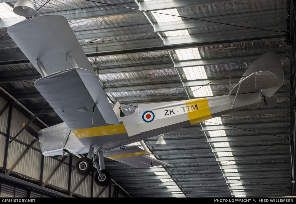 Aircraft Photo of ZK-TTM | De Havilland D.H. 82A Tiger Moth (replica) | AirHistory.net #199417