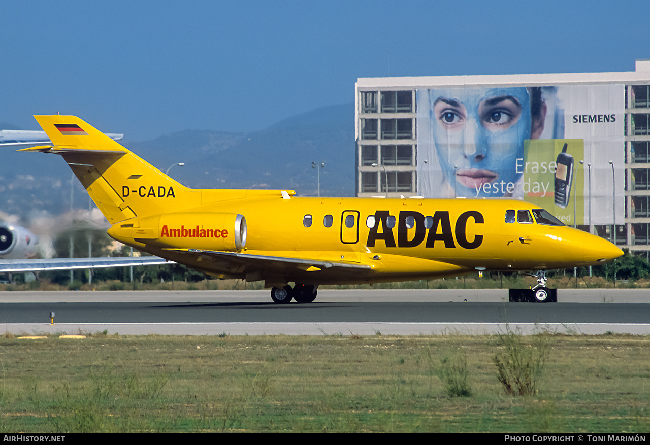 Aircraft Photo of D-CADA | British Aerospace BAe-125-1000B | ADAC Luftrettung | AirHistory.net #199431