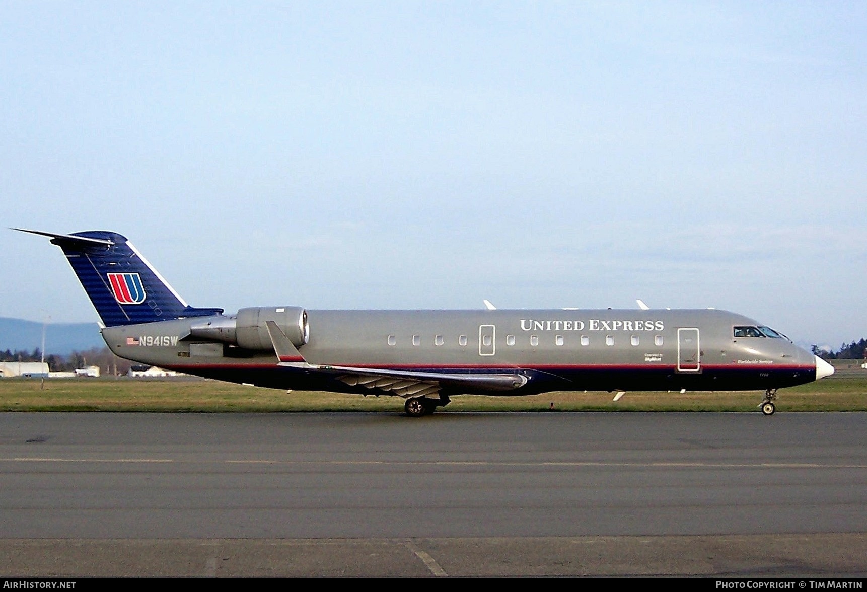 Aircraft Photo of N941SW | Bombardier CRJ-200LR (CL-600-2B19) | United Express | AirHistory.net #199442