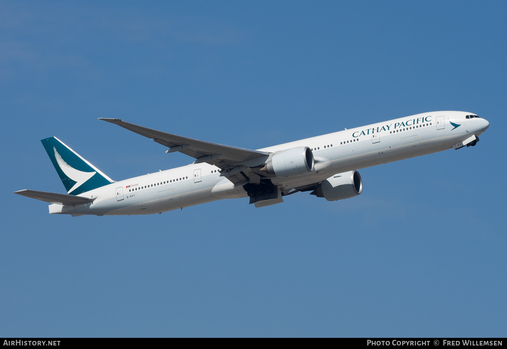 Aircraft Photo of B-KPY | Boeing 777-367/ER | Cathay Pacific Airways | AirHistory.net #199450