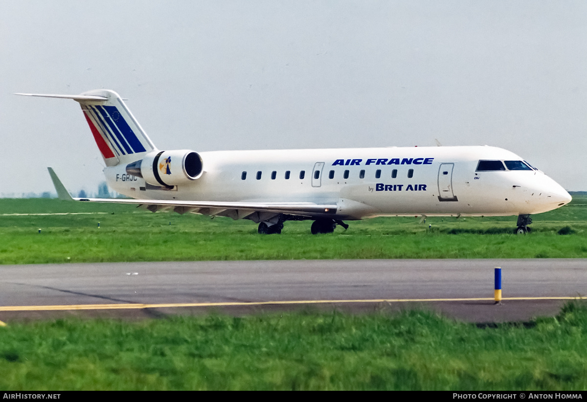 Aircraft Photo of F-GRJC | Canadair CRJ-100ER (CL-600-2B19) | Air France | AirHistory.net #199473