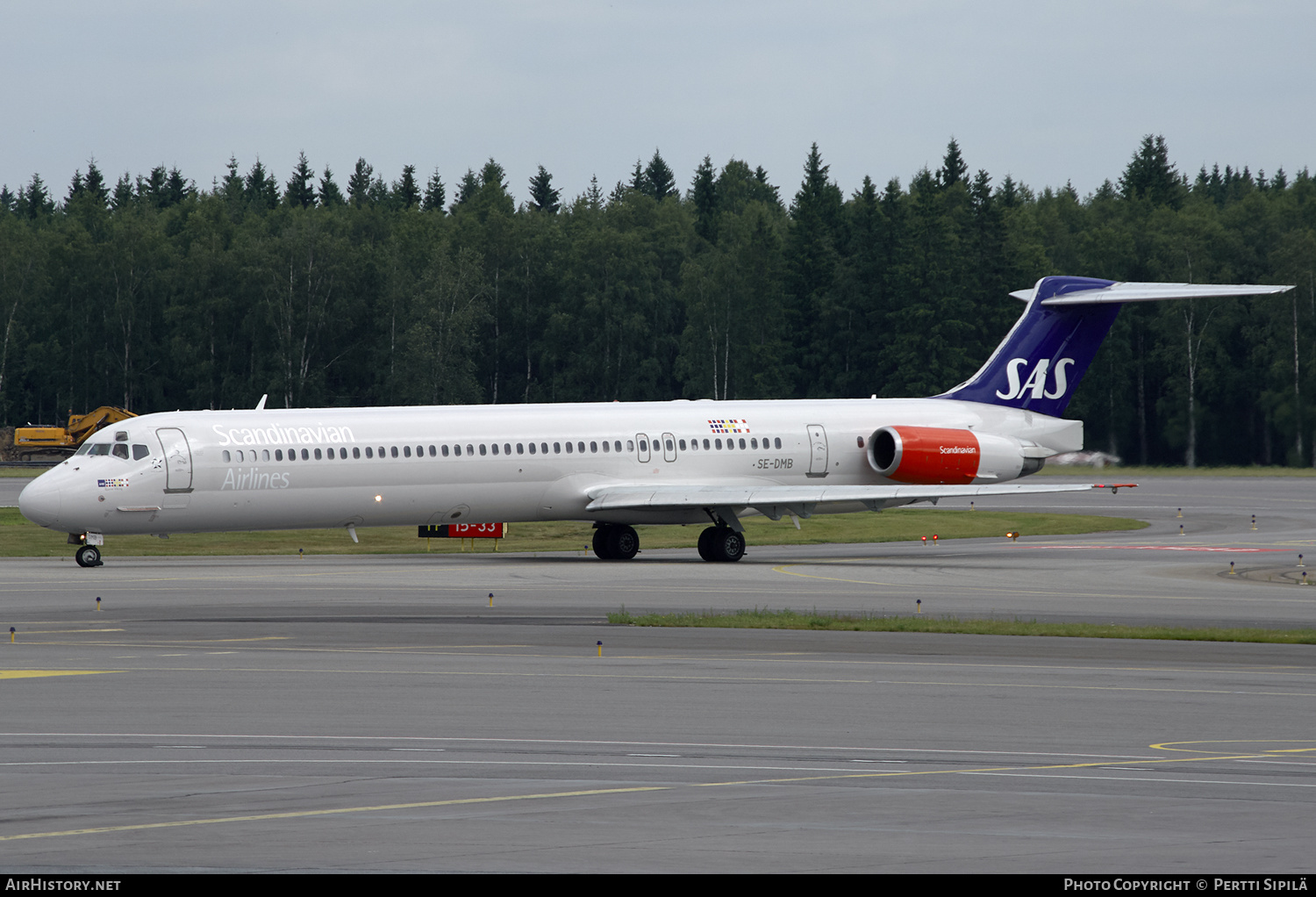 Aircraft Photo of SE-DMB | McDonnell Douglas MD-81 (DC-9-81) | Scandinavian Airlines - SAS | AirHistory.net #199489