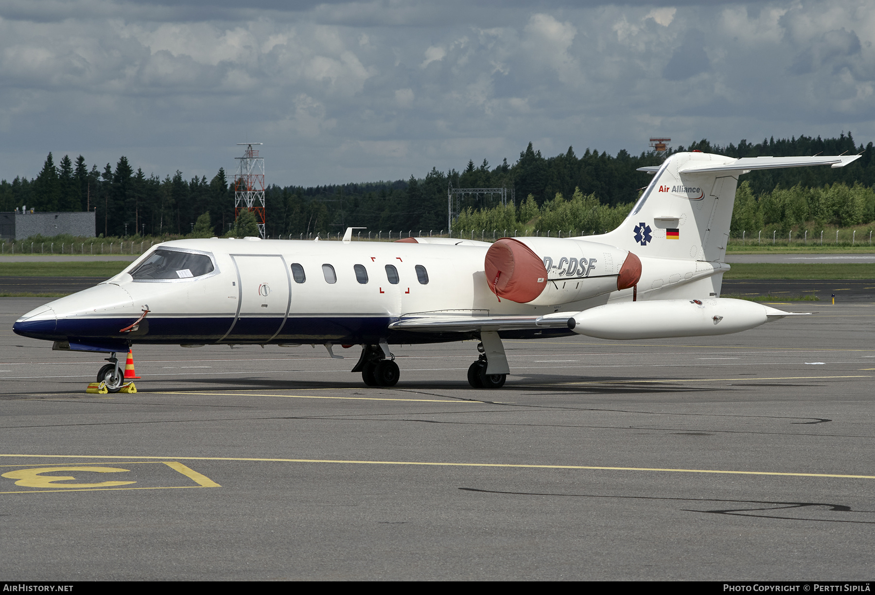Aircraft Photo of D-CDSF | Learjet 35A | Air Alliance | AirHistory.net #199495