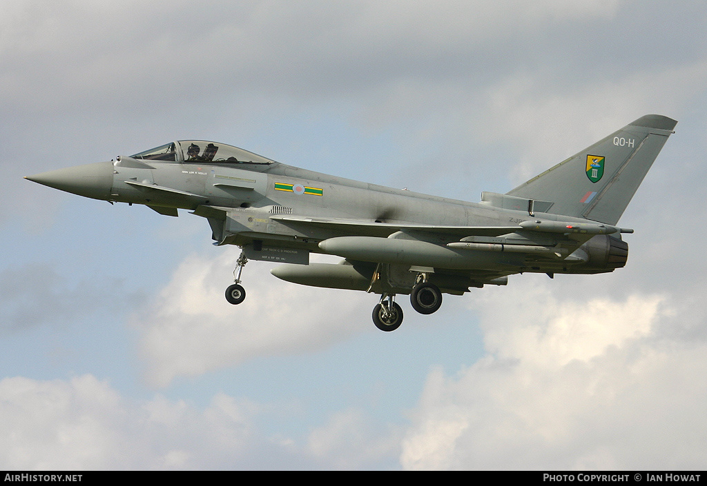 Aircraft Photo of ZJ921 | Eurofighter EF-2000 Typhoon FGR4 | UK - Air Force | AirHistory.net #199516