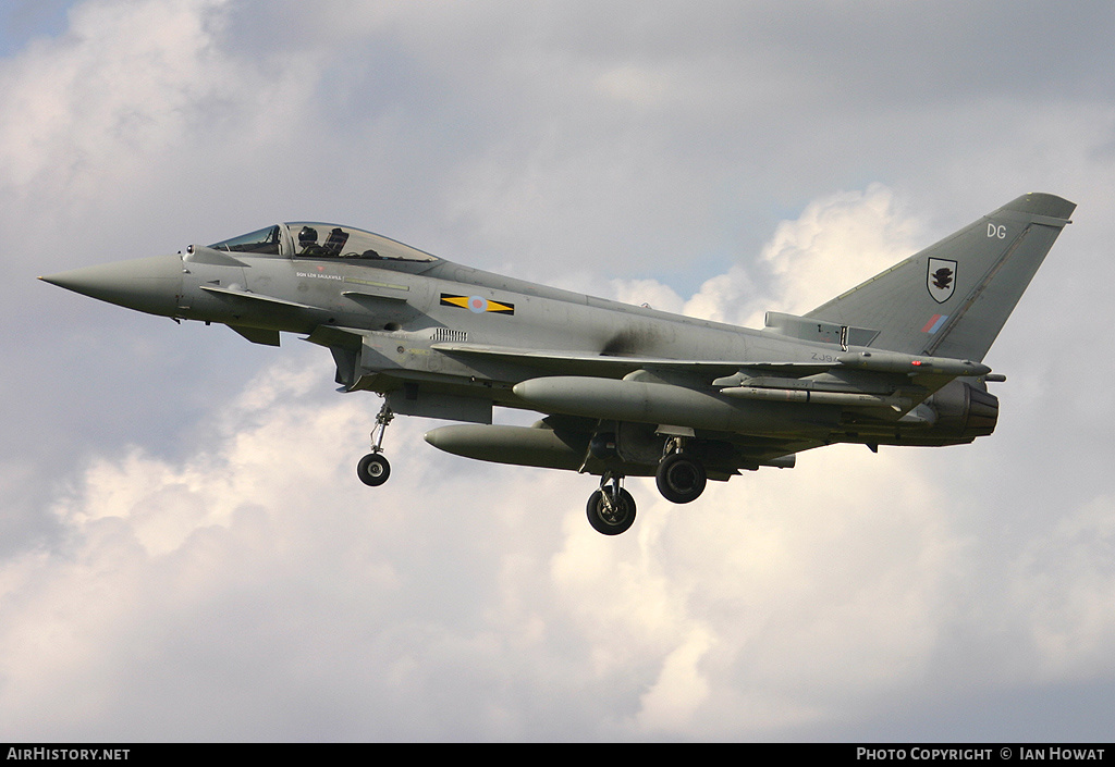 Aircraft Photo of ZJ941 | Eurofighter EF-2000 Typhoon FGR4 | UK - Air Force | AirHistory.net #199534