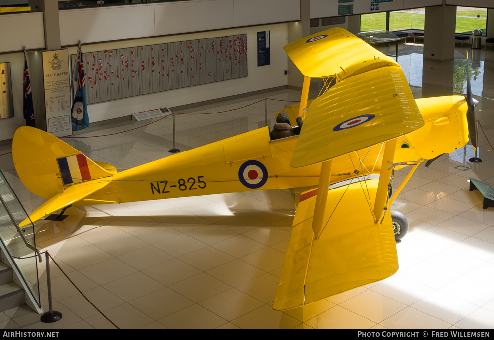 Aircraft Photo of NZ-825 | De Havilland D.H. 82A Tiger Moth | New Zealand - Air Force | AirHistory.net #199547