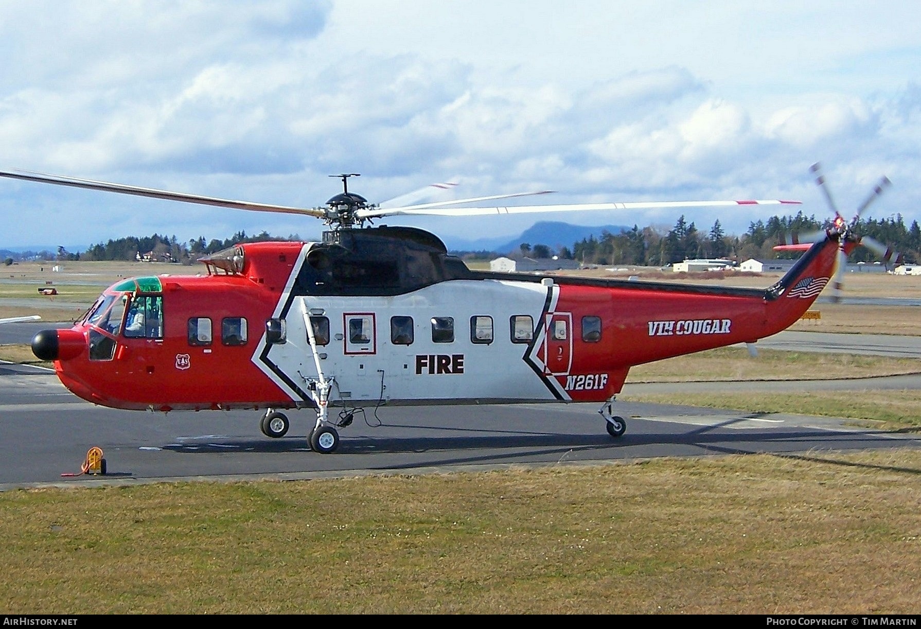 Aircraft Photo of N261F | Sikorsky S-61N | VIH Cougar Helicopters | AirHistory.net #199557