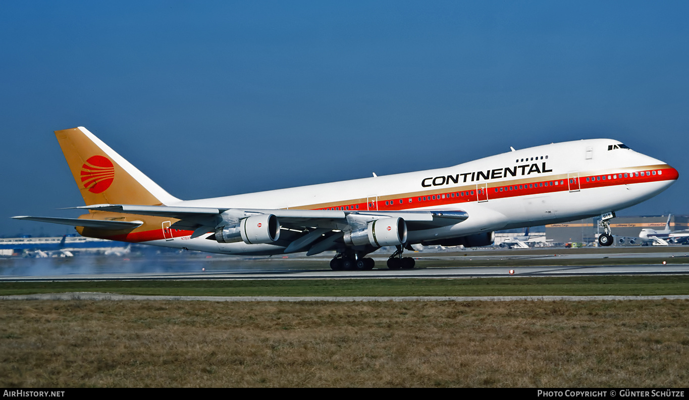 Aircraft Photo of N78019 | Boeing 747-230B | Continental Airlines | AirHistory.net #199562