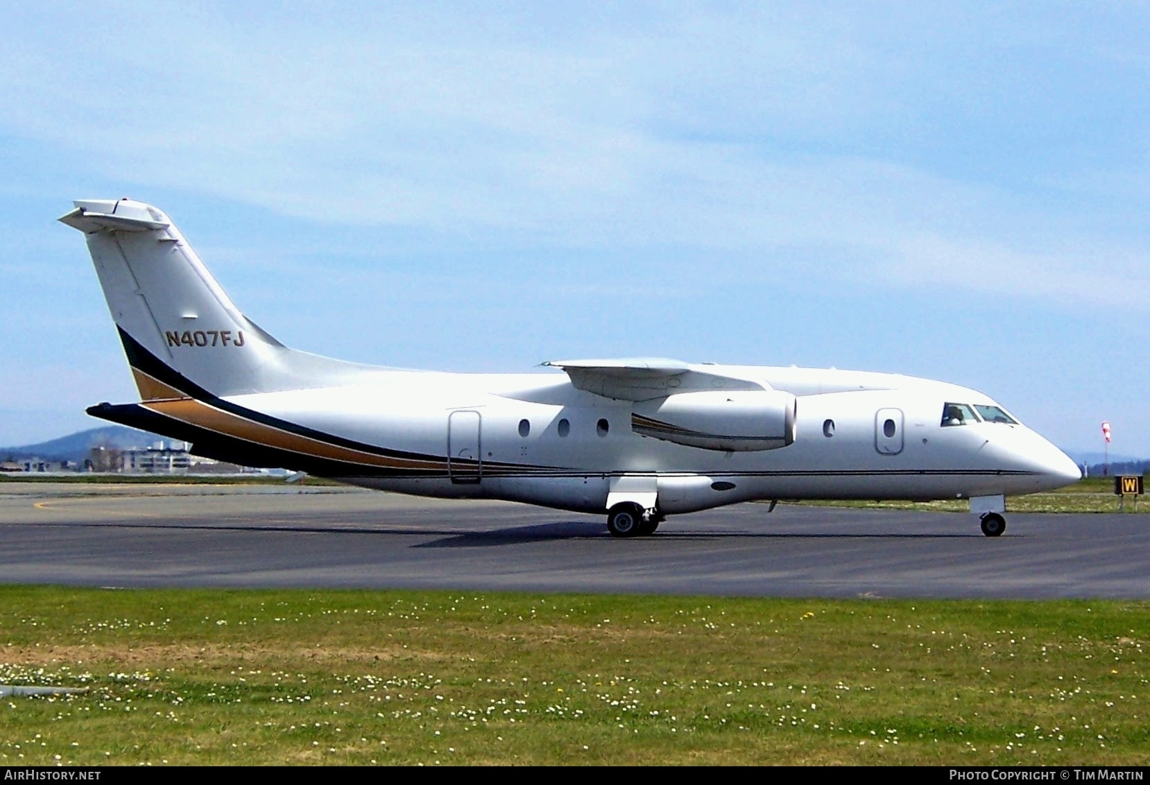 Aircraft Photo of N407FJ | Fairchild Dornier 328-310 328JET | AirHistory.net #199565