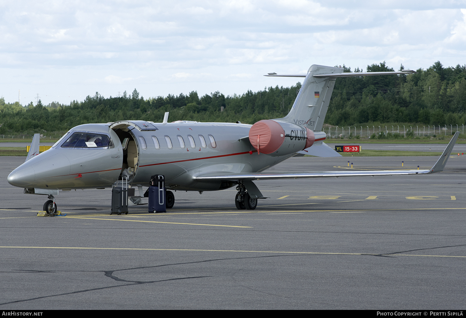 Aircraft Photo of D-CVJN | Learjet 40XR | VistaJet | AirHistory.net #199576