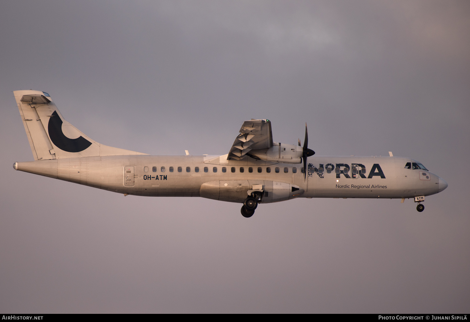 Aircraft Photo of OH-ATM | ATR ATR-72-500 (ATR-72-212A) | Norra - Nordic Regional Airlines | AirHistory.net #199580