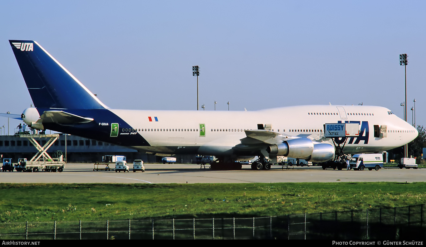 Aircraft Photo of F-GDUA | Boeing 747-3B3 | UTA - Union de Transports Aériens | AirHistory.net #199590