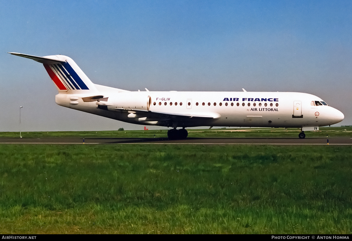 Aircraft Photo of F-GLIV | Fokker 70 (F28-0070) | Air France | AirHistory.net #199593