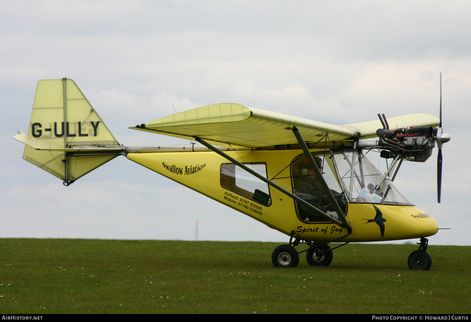 Aircraft Photo of G-ULLY | Thruster T-600N 450 | Swallow Aviation | AirHistory.net #199599