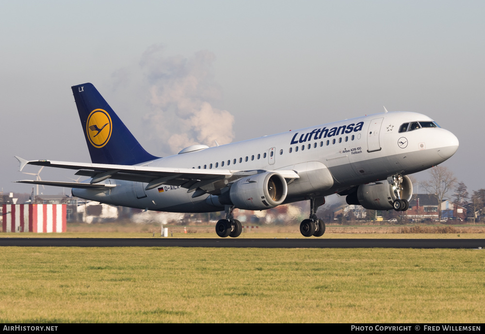 Aircraft Photo of D-AILX | Airbus A319-114 | Lufthansa | AirHistory.net #199604