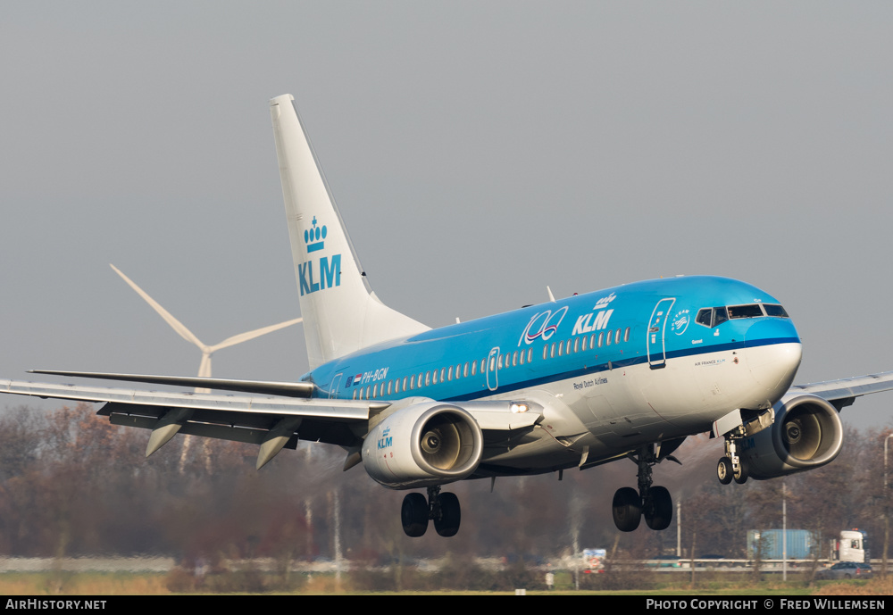 Aircraft Photo of PH-BGN | Boeing 737-7K2 | KLM - Royal Dutch Airlines | AirHistory.net #199608