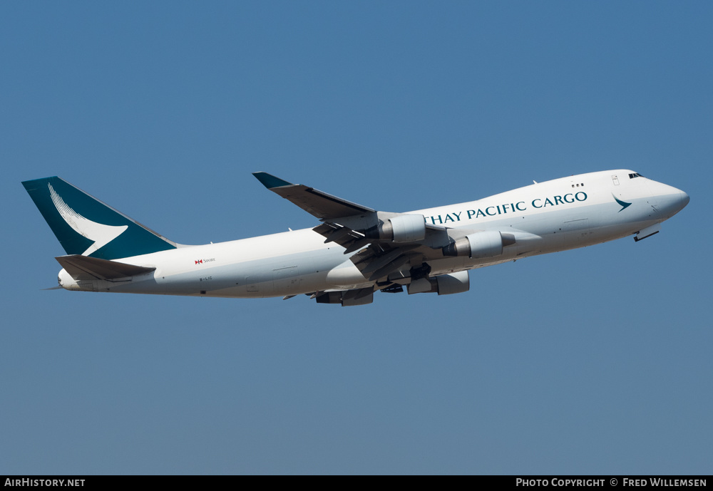 Aircraft Photo of B-LIC | Boeing 747-467F/ER/SCD | Cathay Pacific Airways Cargo | AirHistory.net #199609